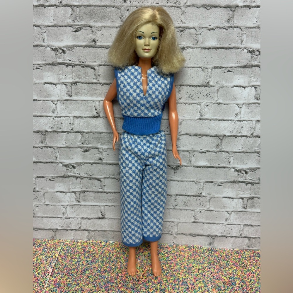 Vintage 1978 Mego Corp. CANDI Sparkle Fashion Doll 18" Twist & Turn Outfit READ